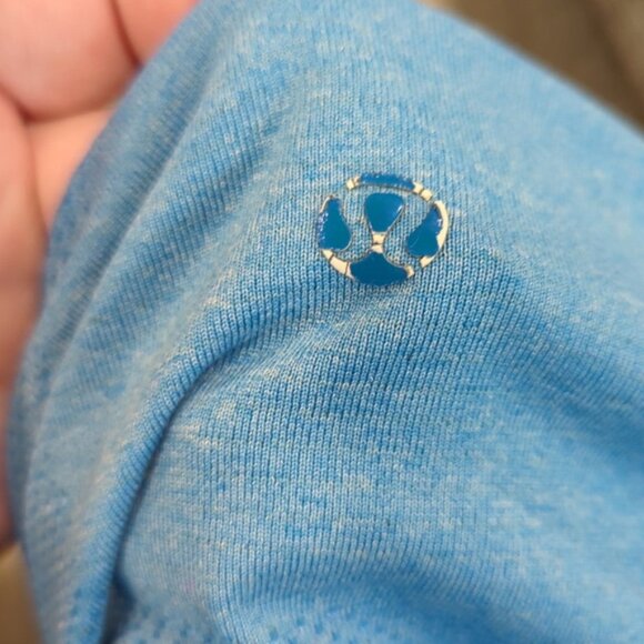 Lululemon Metal Vent Tech Short Sleeve Heathered Lakeside Blue - Picture 8 of 9